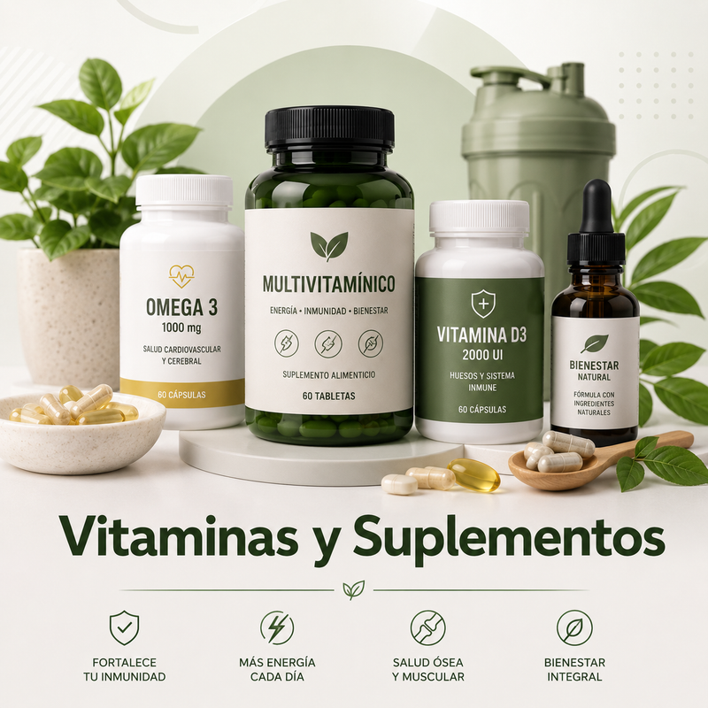 Vitaminas y Suplementos