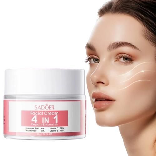 Crema Facial 4 en 1 - SADOER
