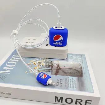 LiberSell STARBUCKS ROSADO LiberSell Hogar Protector de cargador y cable Iphone