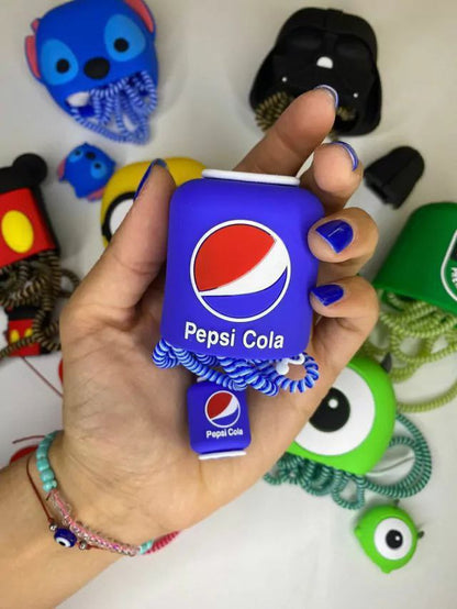 LiberSell STARBUCKS ROSADO LiberSell Hogar Protector de cargador y cable Iphone