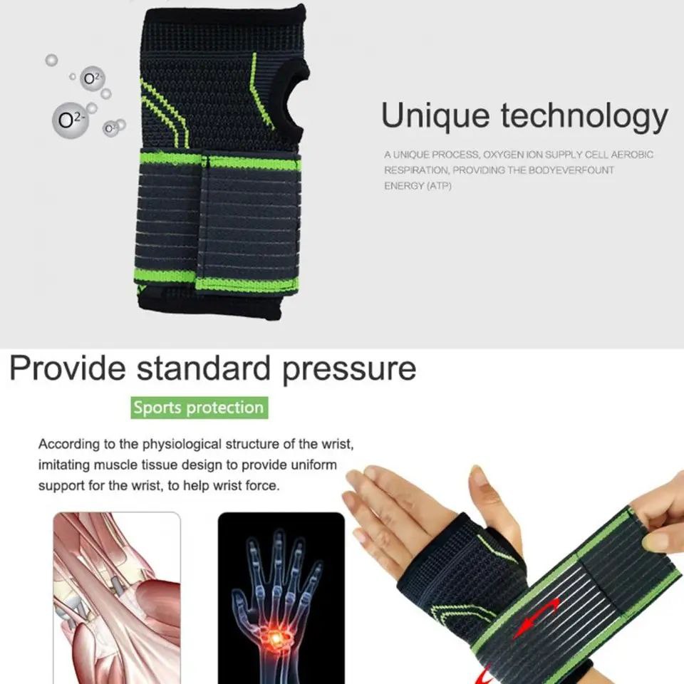 LiberSell Default Title LiberSell Belleza Muñequera de compresión ajustable