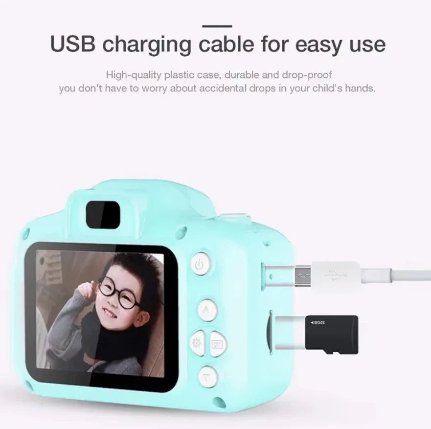 LiberSell NIÑA LiberSell Hogar Mini Camara Digital HD para niños