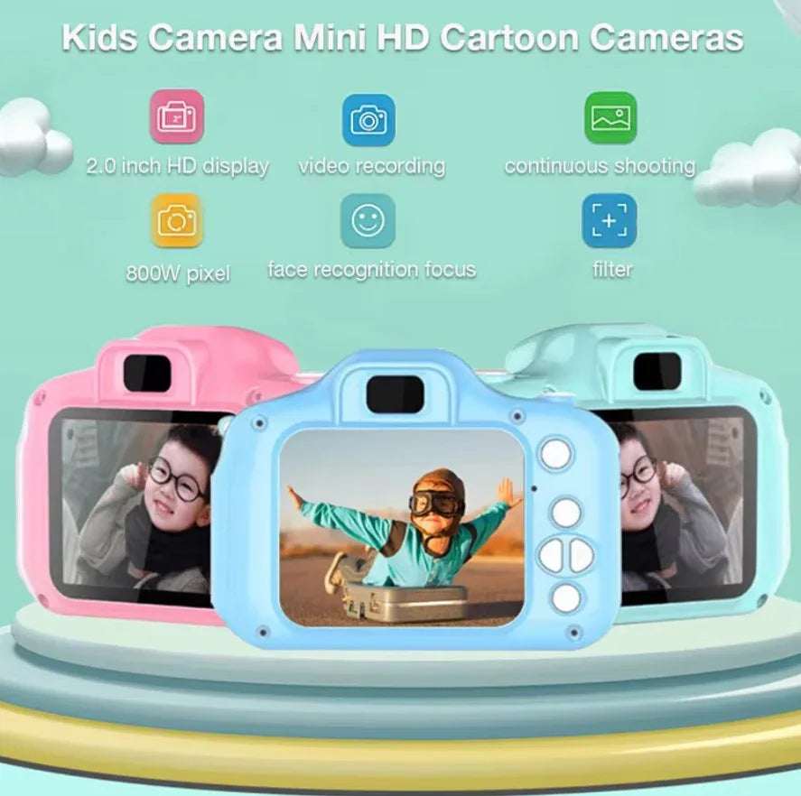 LiberSell NIÑA LiberSell Hogar Mini Camara Digital HD para niños
