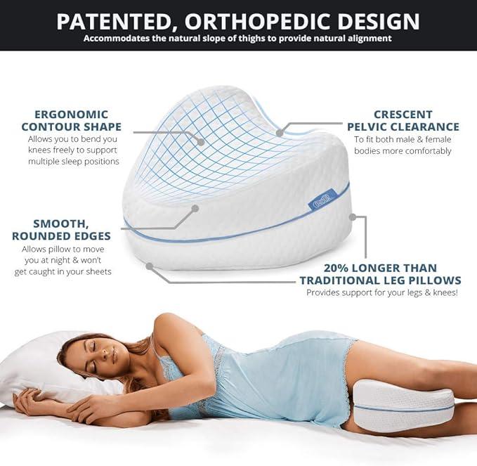 LiberSell Default Title LiberSell Hogar Cojin Almohada Ergonomica Para Piernas