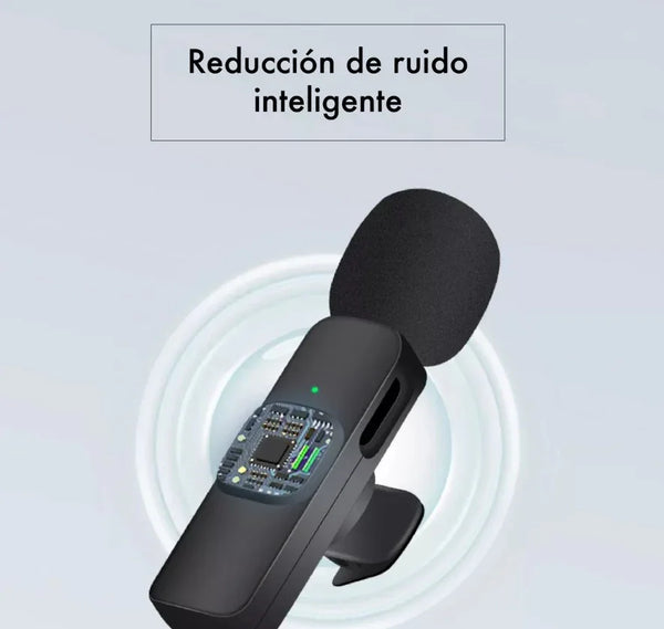 Microfono de solapa K9 inalambrico
