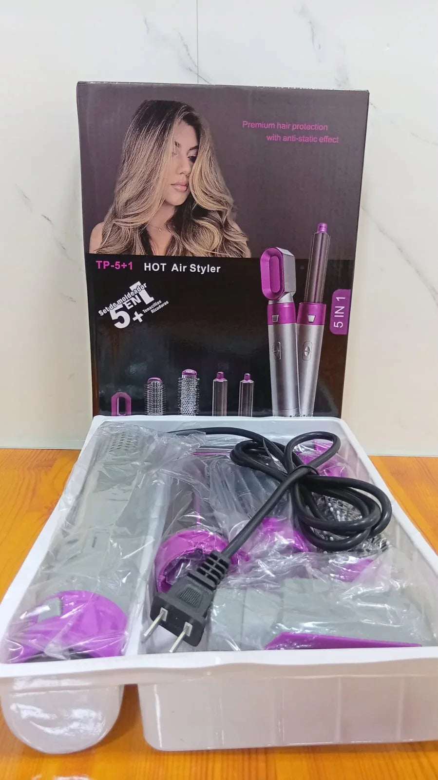 CEPILLO SECADOR  5 EN 1
