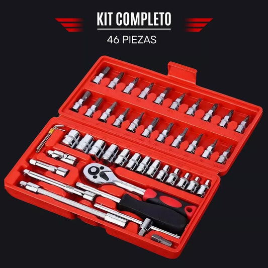 Set de herramientas de 46 piezas para el hogar