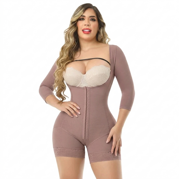 FAJA POSTQUIRÚRGICA/POSTPARTO CON MANGAS